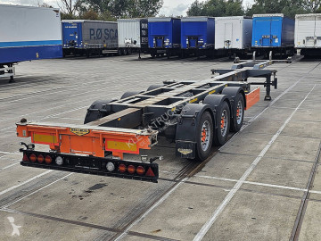 Semitrailer containertransport Broshuis