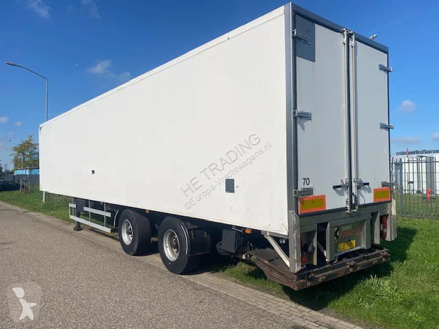 Semitrailer HTF HZP 32 koelvries stuuras laadklep