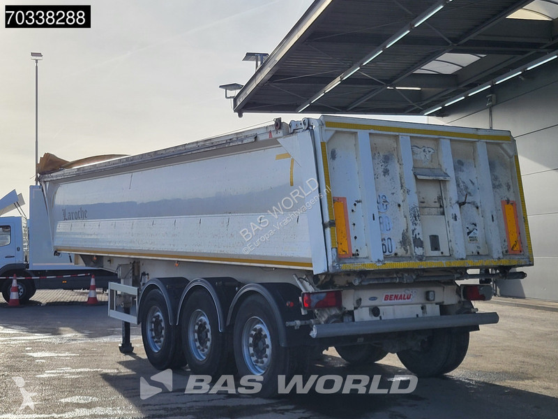 Semitrailer Benalu BEN 3 axles Lift Axle 25m3 ALU