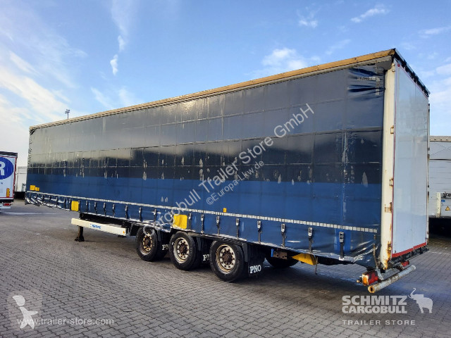 Semitrailer Krone Curtainsider Mega