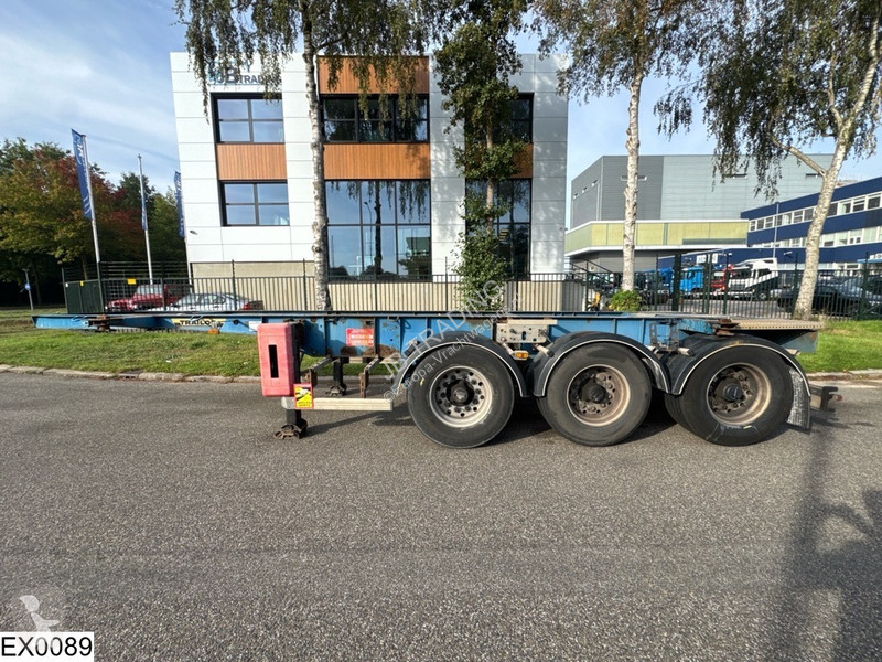 Trailor Container ADR, 20 ft semi-trailer