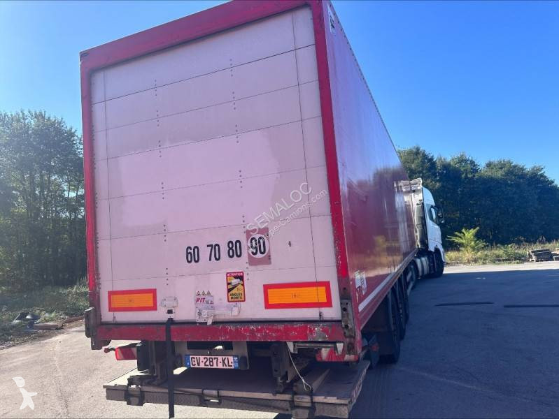 Lecitrailer FOURGON + HAYON semi-trailer