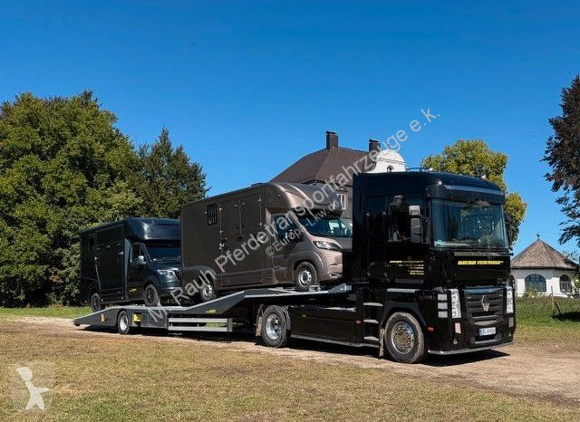 Autotransporter semi-trailer