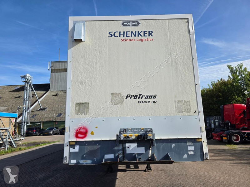 Oplegger Van Hool BPW - Drum 3-axle closed box...