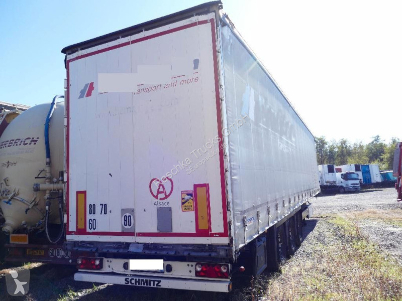 نصف مقطورة Schmitz Cargobull Pritsche/Plane...