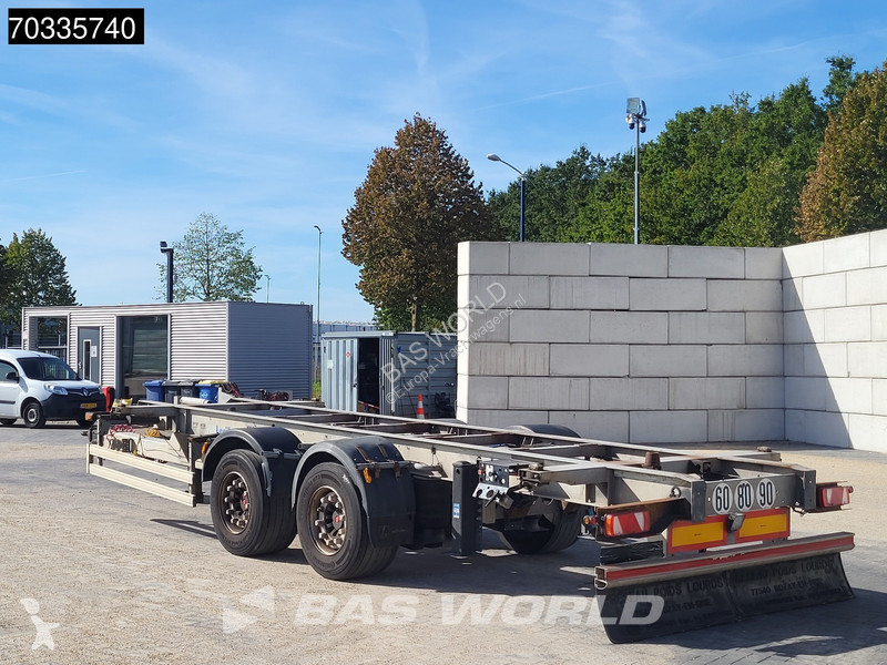 Lecitrailer R2EC BDF 20ft SAF semi-trailer