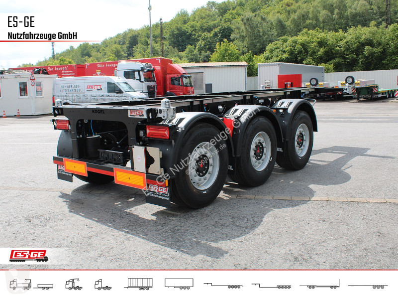 Kögel 3-Achs-Containerchassis 20'...