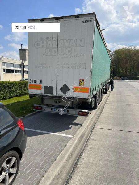 3 asser luchtvering semi-trailer