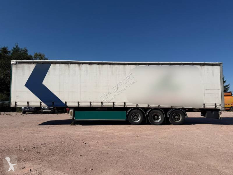 Fruehauf 3 essieux bâchée semi-trailer