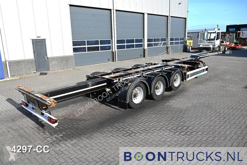 D-TEC PORTMASTER | 2x20-40-45ft HC * LIFT AXLE...