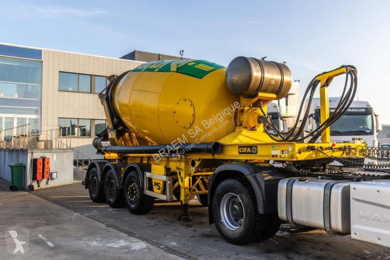 MOL  BETONMIXER 12M3 semi-trailer