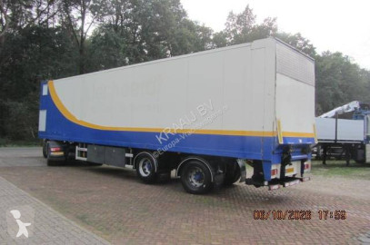 Floor multi temperature refrigerated semi-trailer