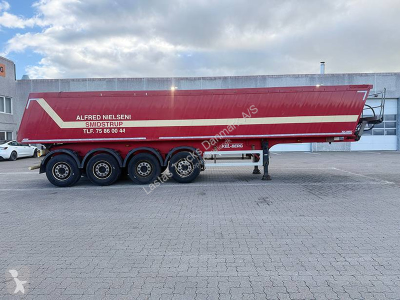 Kel-Berg Tipper / Kippauflieger 37 m3 semi-trailer