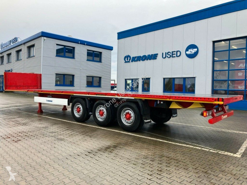 Krone Plateau  27 eLBP4-C semi-trailer