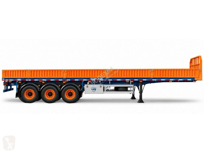 Sodexim PLATEAU RIDELLES 40' - EXPORT semi-trailer