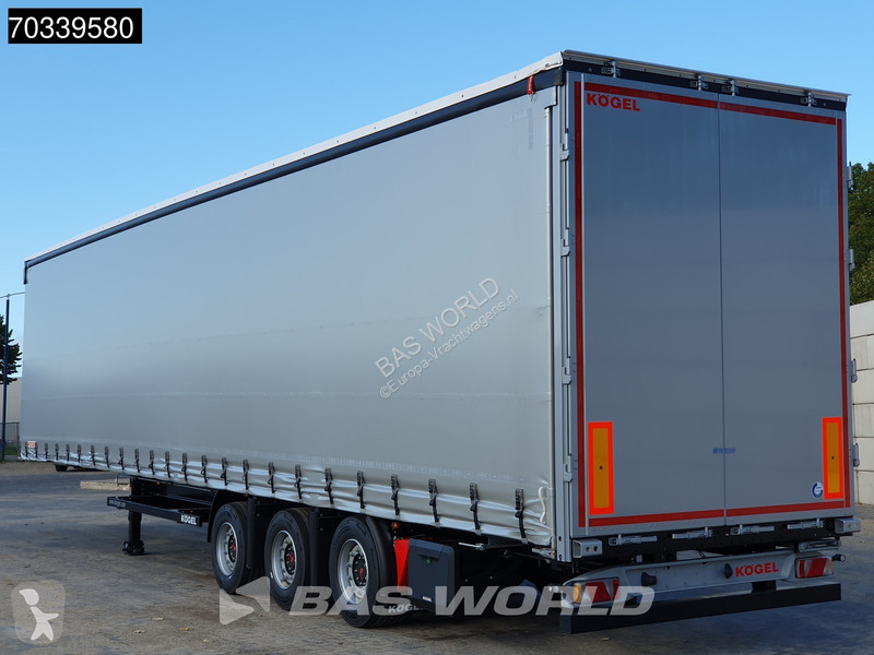 Kögel S24-1 3 axles Mega SAF Lift Axle...