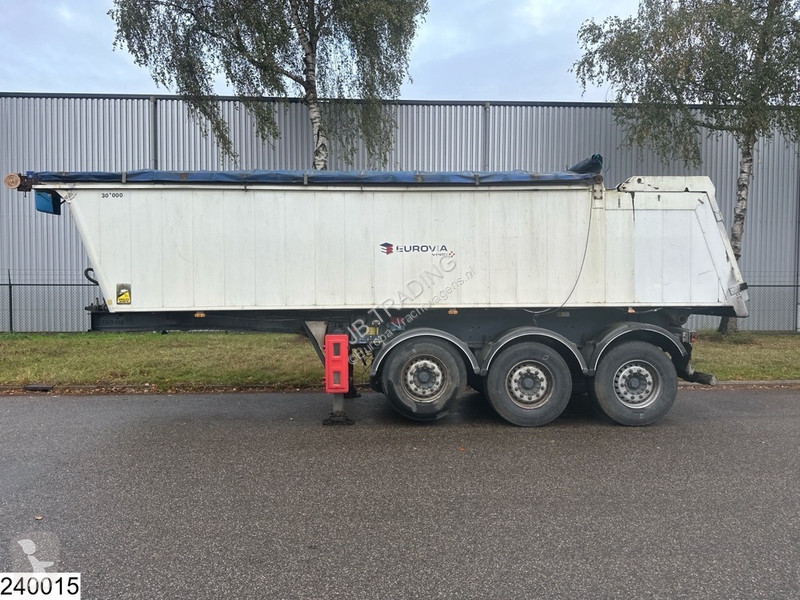 Stas kipper Remote semi-trailer
