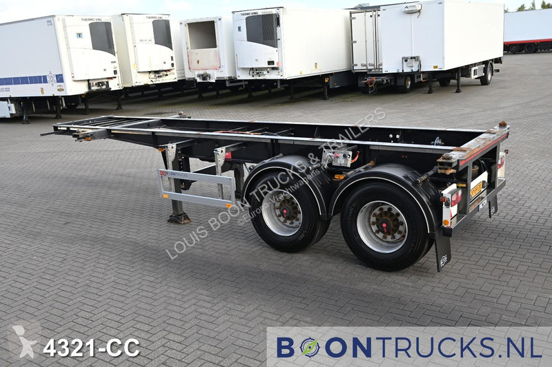 Sættevogn Pacton ET4 | 20ft * 2810KG * SAF/DRUM...