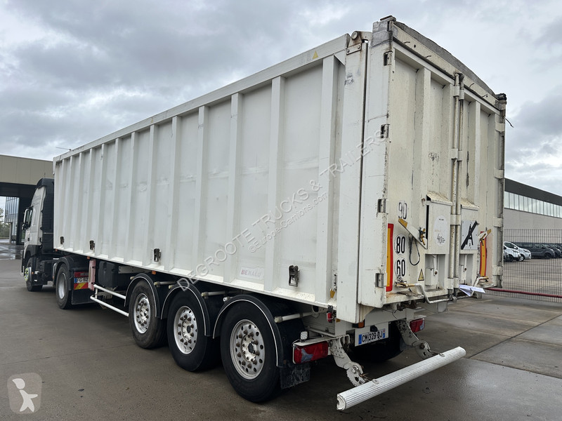 Benalu 50 cub in alu semi-trailer