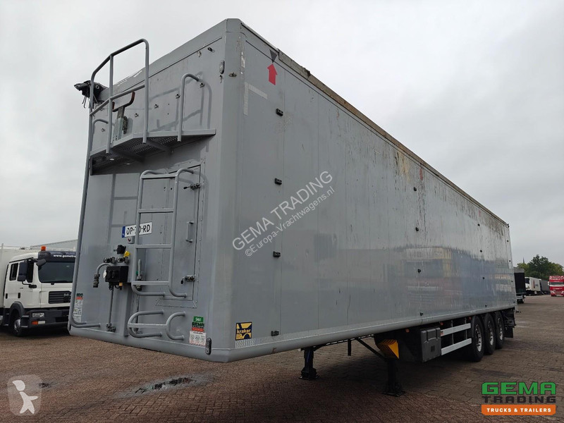 Kraker trailers 92m³ Walking floor - Galvanized...