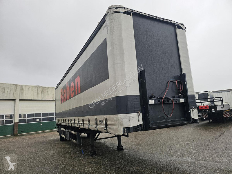 Oplegger  DRO 10-10 B /STEERING AXLE / LOADING...