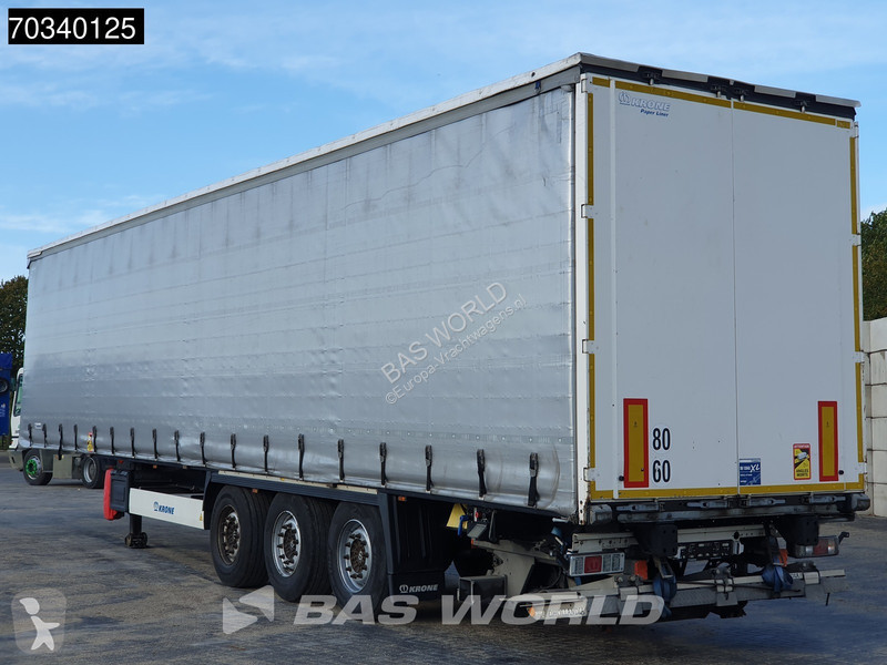 Krone 3 axles Lift Axle Sliding Roof Hardwood...