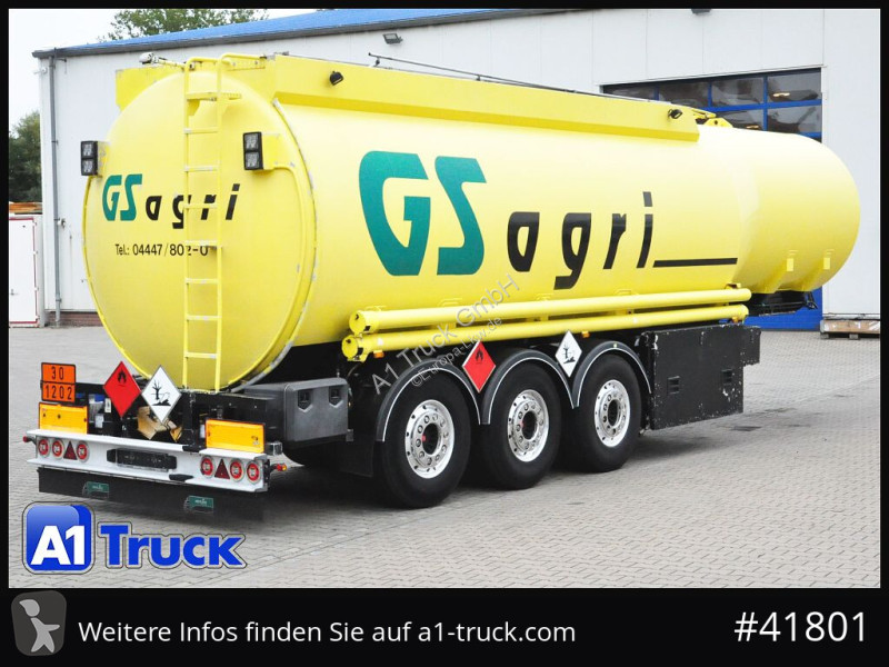 Oplegger  Alu, Benzin + Diesel , 40m³ 2...
