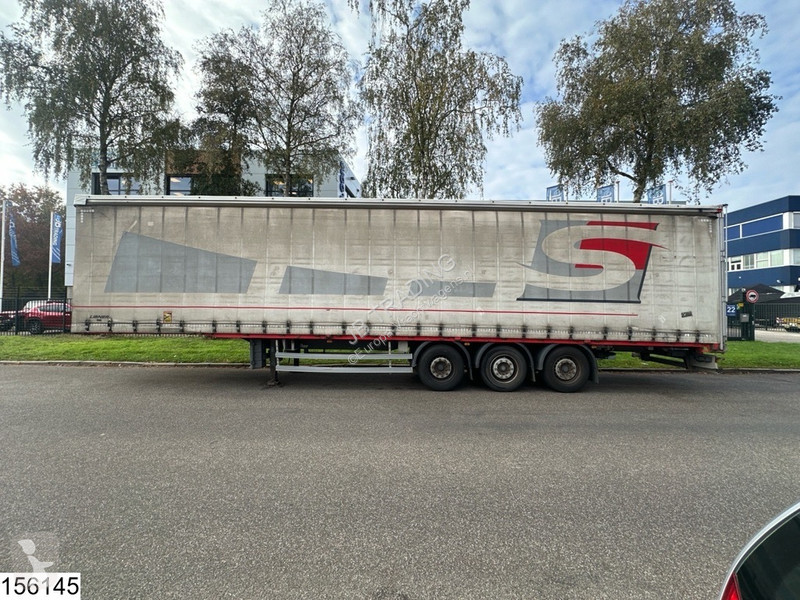 Félpótkocsi Lecitrailer Tautliner Lift axle