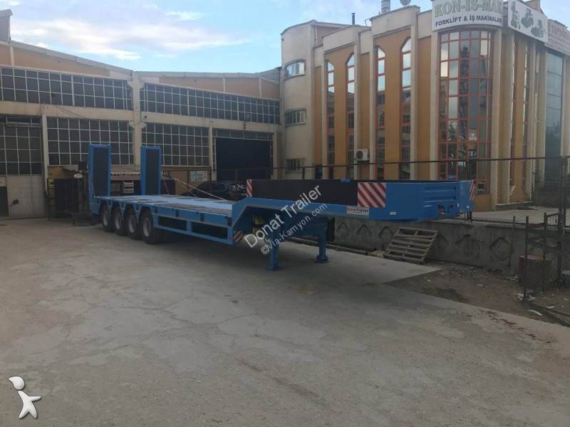 نصف مقطورة Donat 4 Axle Lowbed