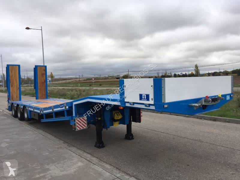 Semiremorca N Fruehauf GONDOLA PORTAMAQUINARIA