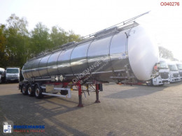 View images LAG Food / chemical tank inox 34.6 m3 / 2 comp + pump semi-trailer
