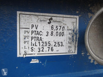 Semi remorque citerne pulvérulent Spitzer