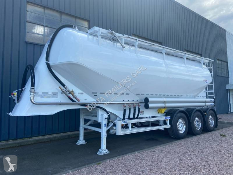 Semitrailer Omeps 39m3 plate Dispo octobre 2022