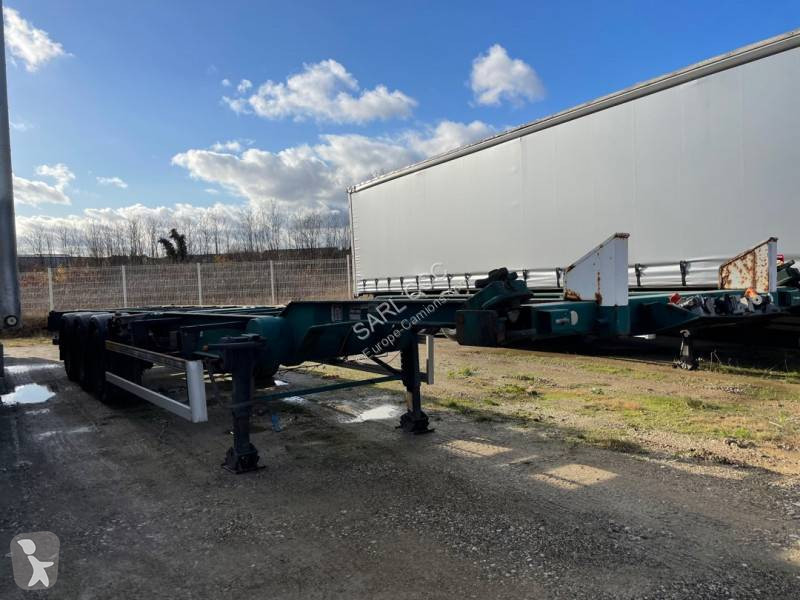 Location semi remorque Lecitrailer porte containers Surbaissé châssis