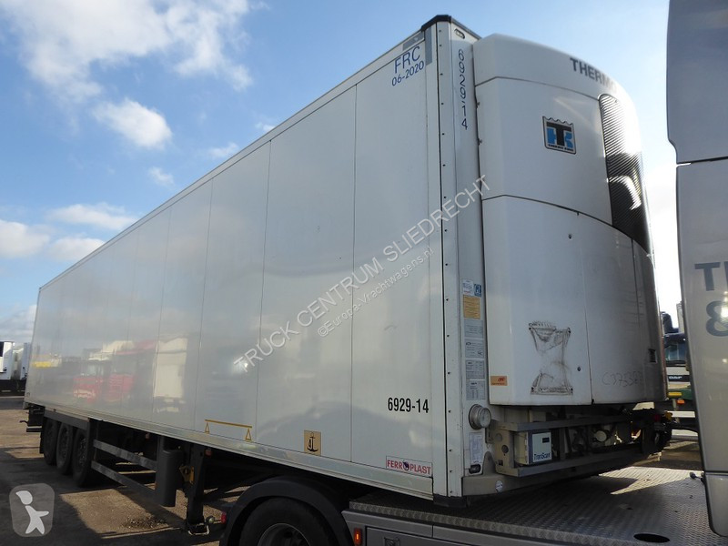 半挂车冷藏运输车单温度调节二手schmitz Cargobull Thermo King Slx300e Schijfremmen 260 Cm Hoog 信息n