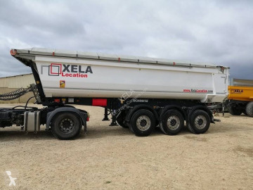 Semitrailer lastvagn bygg-anläggning Schmitz Cargobull