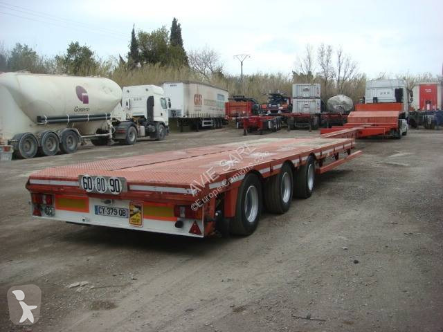 Semitrailer Nooteboom 3 ESSIEUX GIGANT 1999