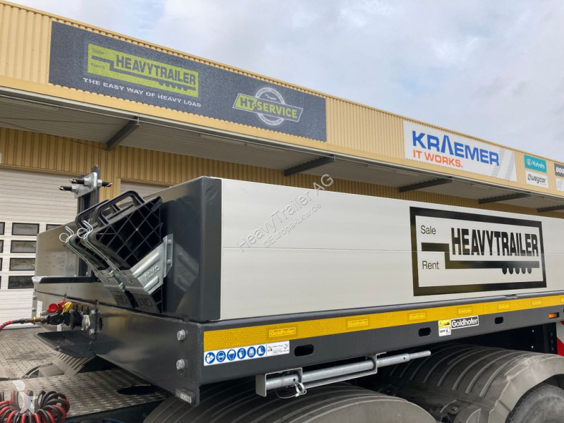 Semitrailer Goldhofer 4-Achs-Tele-Semi mit...