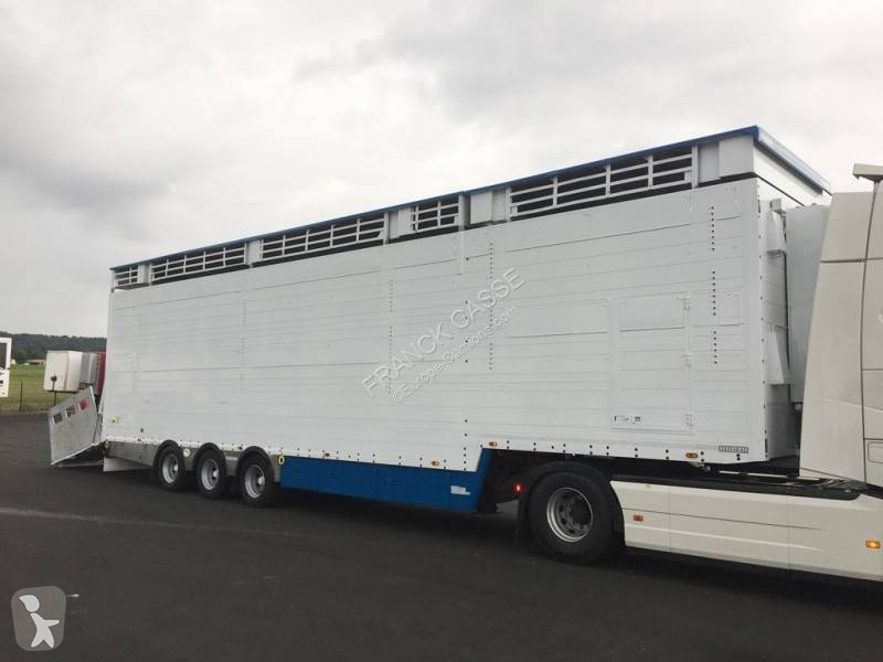 Semitrailer Pezzaioli 2 étages - 2 compartiments