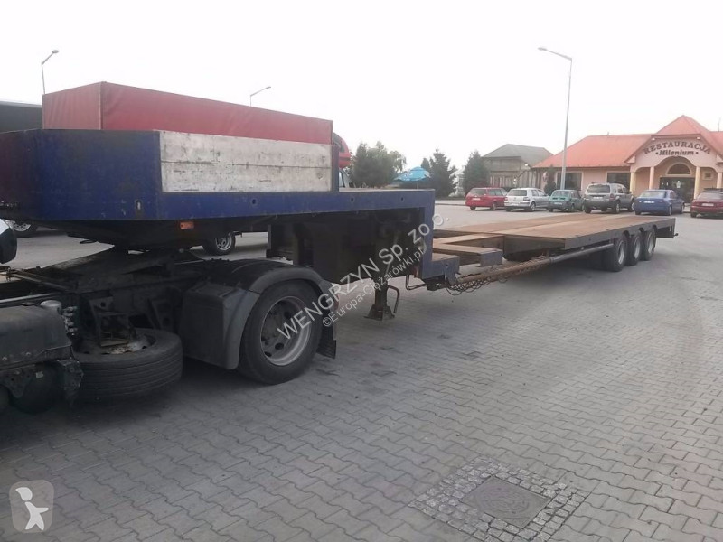 نصف مقطورة  NACZEPA 3 OSIOWA TYPU SEMI BROSHUIS