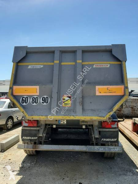 Semi remorque Fruehauf BENNE TP 3 ESSIEUX