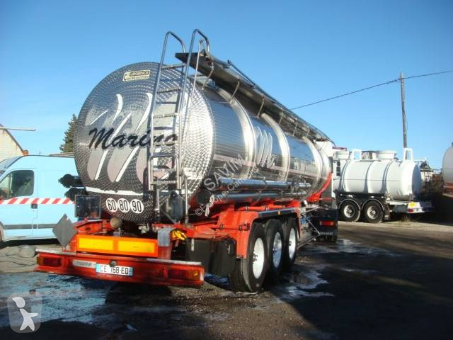 Semi reboque Magyar CITERNE CARBURANT 36000L 1986