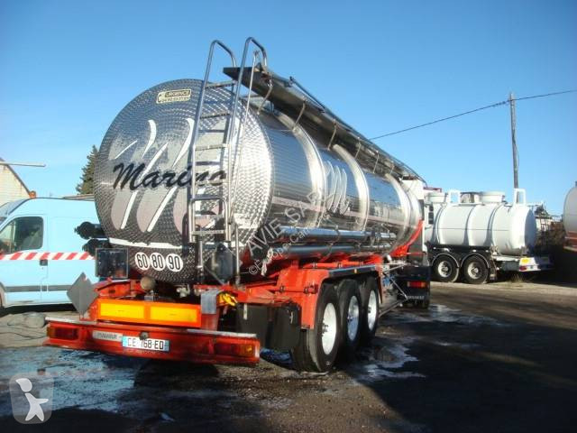 Semitrailer Magyar CITERNE CARBURANT 1986 36000L