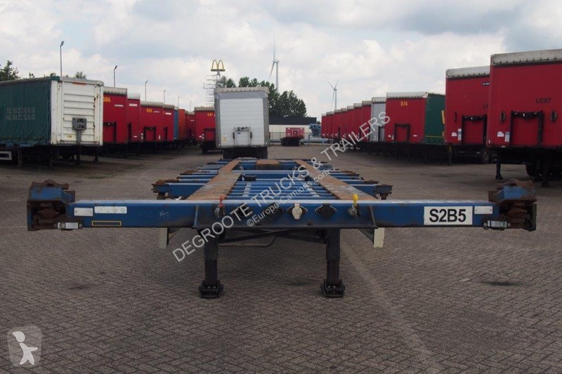 Semi remorque Krone Polyvalent skelet...
