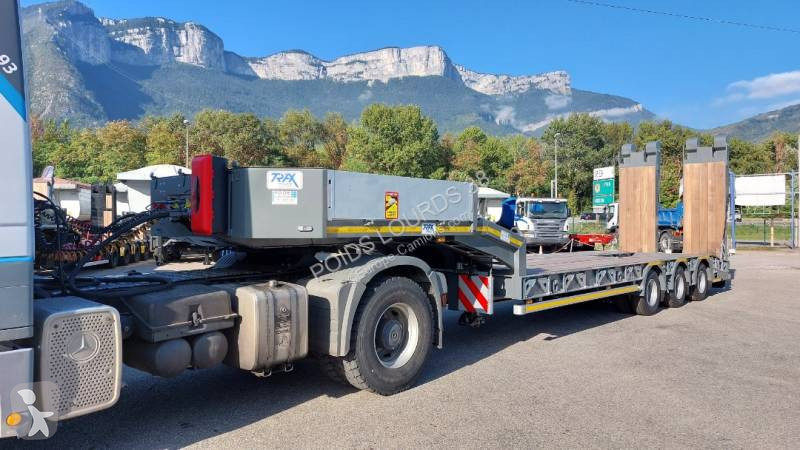 Semitrailer Trax Porte-engins 3 essieux DISPO