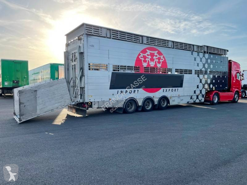 Semitrailer Pezzaioli 2 étages - 3 compartiments