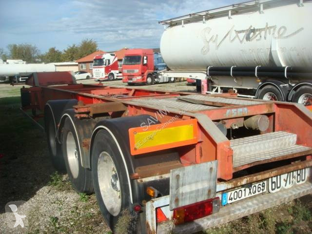 Semitrailer Asca PORTE CONTAINER ASCA 20 PIEDS...