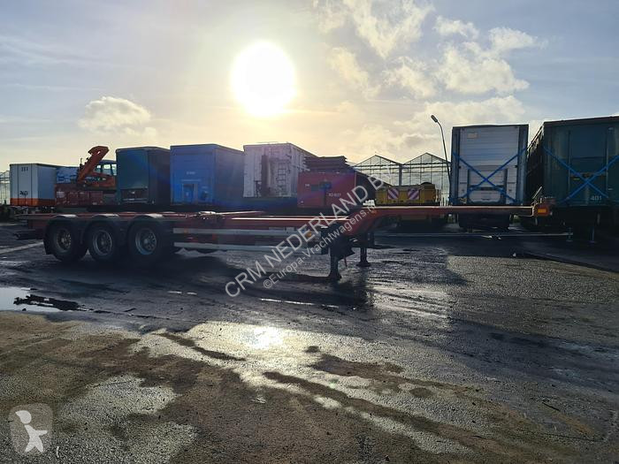 Semitrailer Renders RSCC 12-27 3 AXLE CONTAINER...