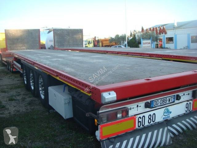 Semitrailer Krone PLATEAU KRONE 38T 3 ESSIEUX...