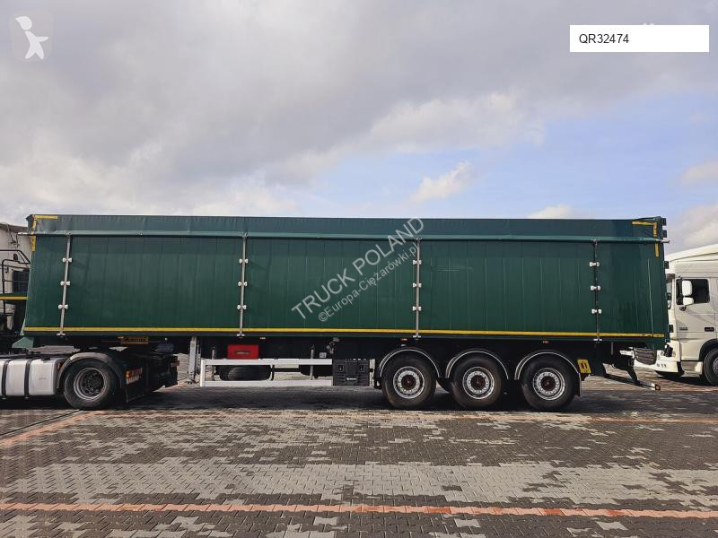 Semitrailer Wielton wywrotka 66m3 / 29 PALETOWA...